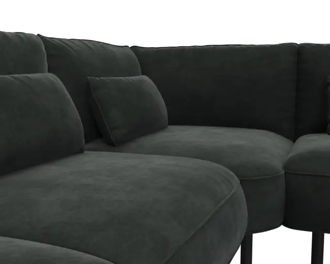 Cortona 2.5 Sitzer Eckcouch 4