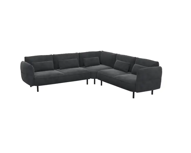 Cortona 2.5 Sitzer Eckcouch 2