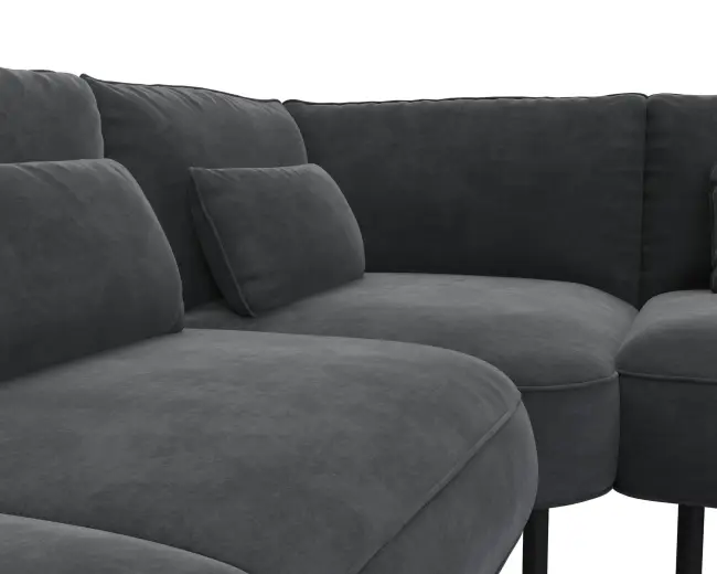 Cortona 2.5 Sitzer Eckcouch 4