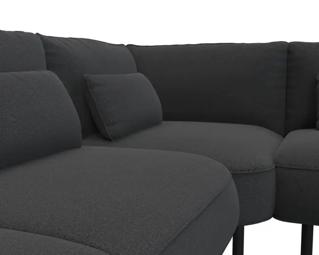 Cortona 2.5 Sitzer Eckcouch 4