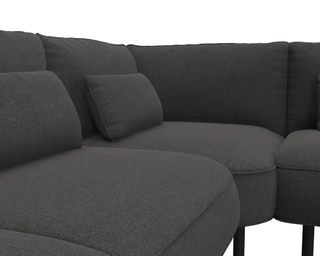 Cortona 2.5 Sitzer Eckcouch 4