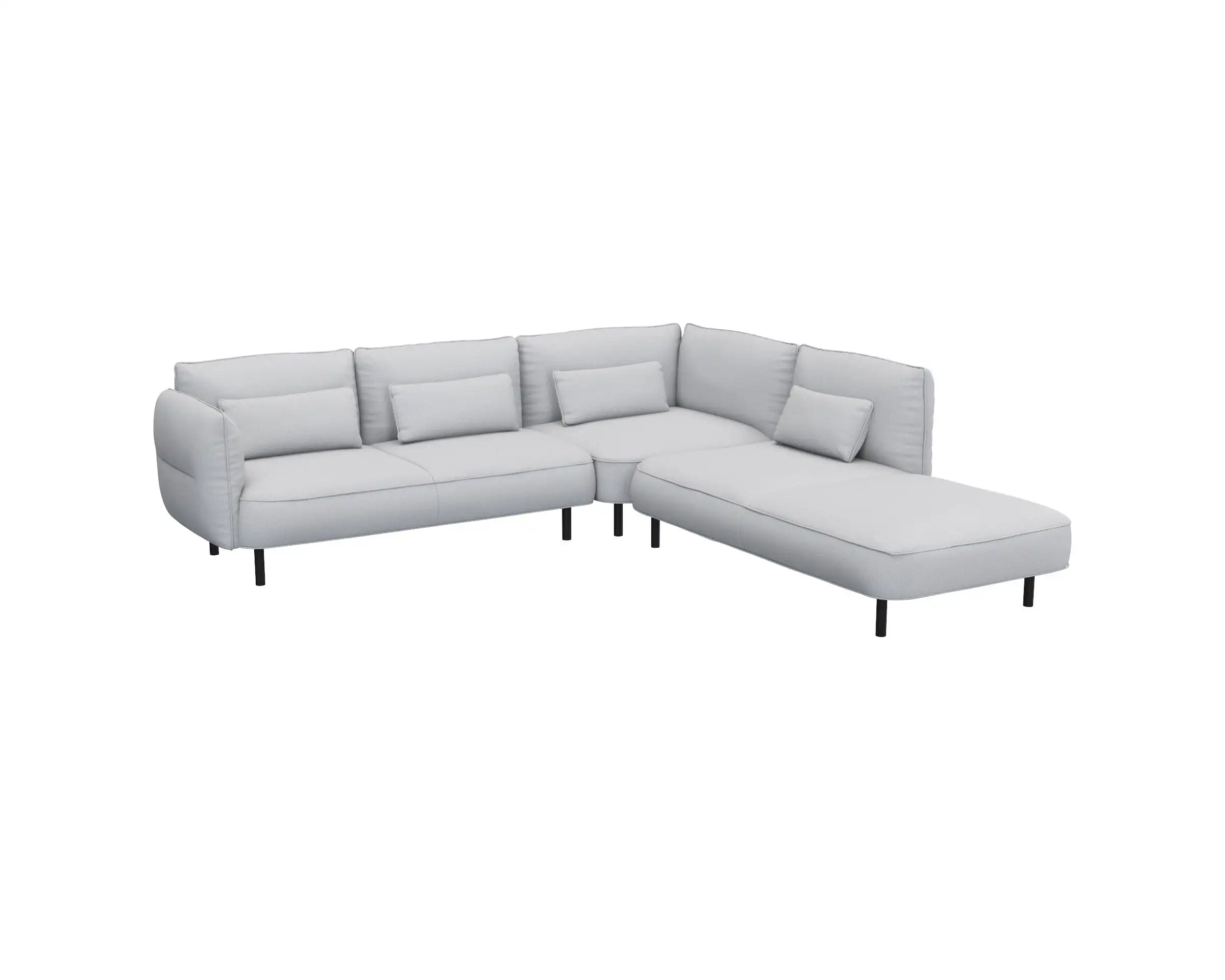 Flexlux 2.5 Sitzer Eckcouch Open-End Bild 2