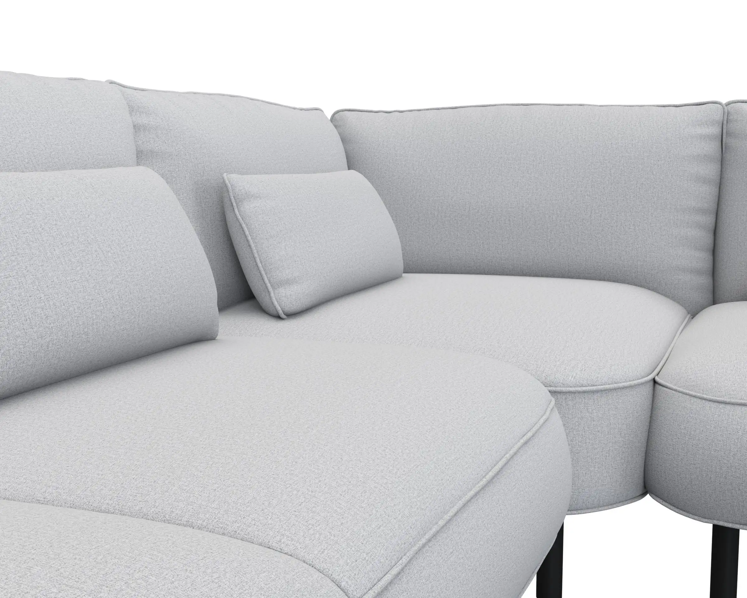 Flexlux 2.5 Sitzer Eckcouch Open-End Bild 4