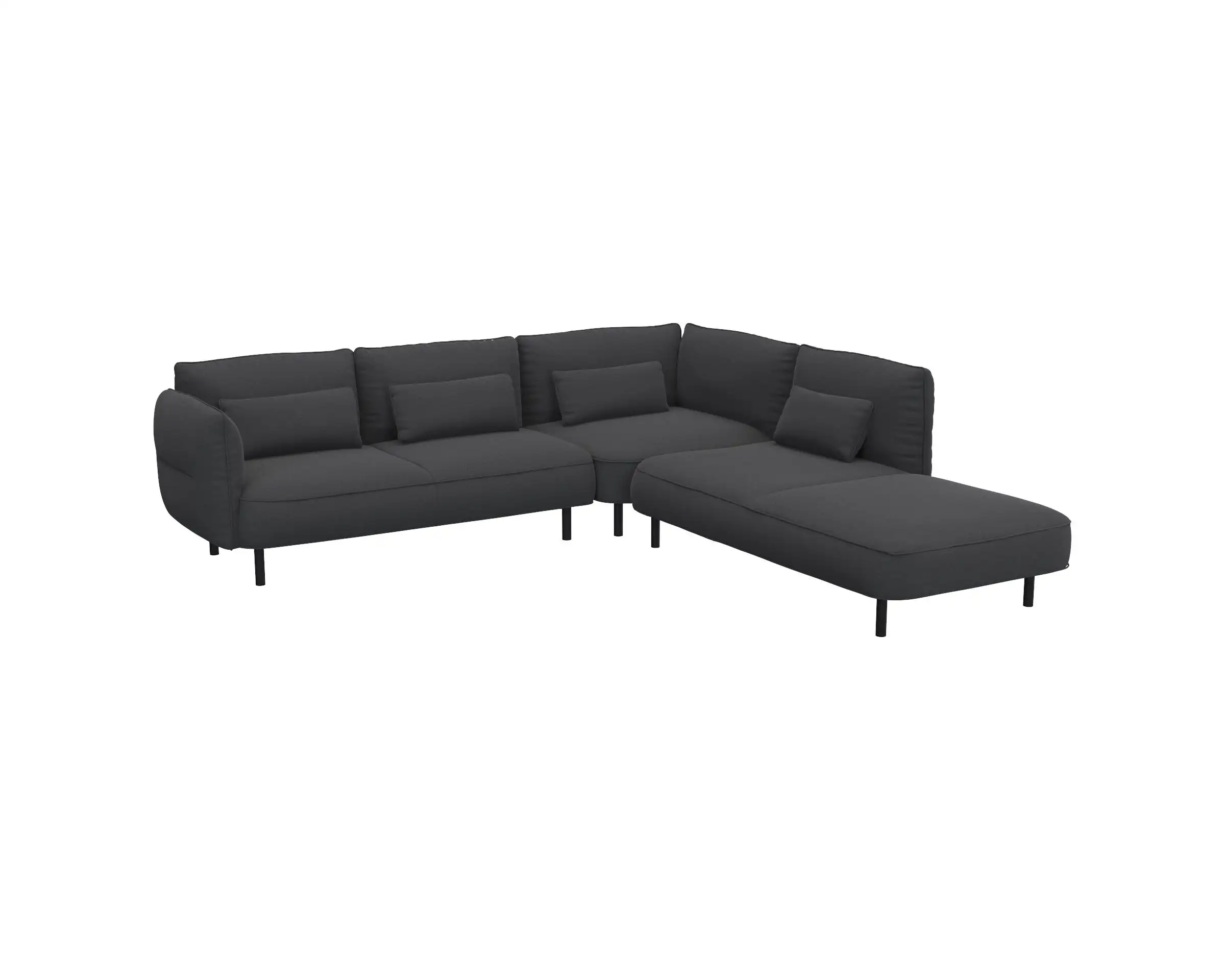 Flexlux 2.5 Sitzer Eckcouch Open-End Bild 2