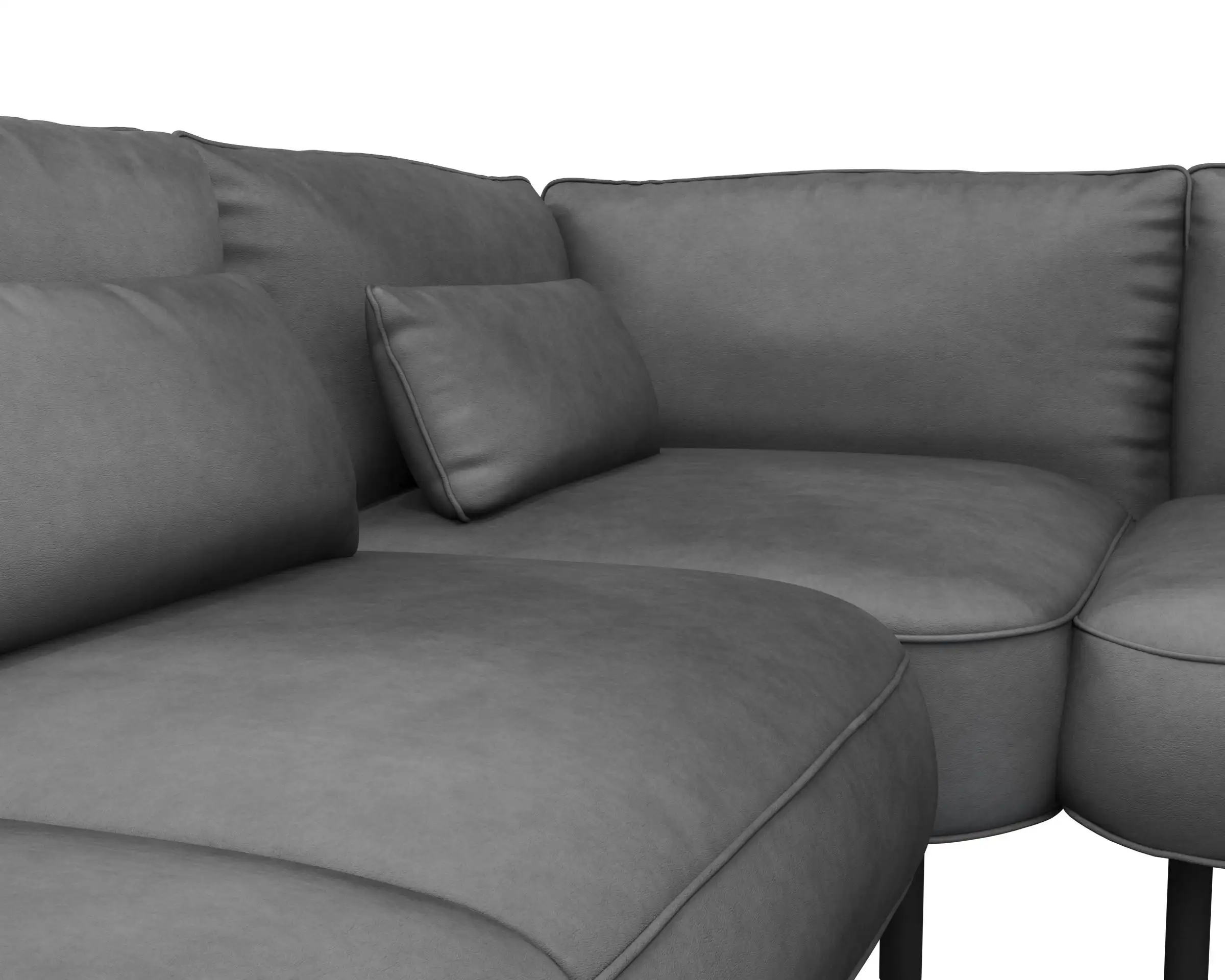 Flexlux 2.5 Sitzer Eckcouch Open-End Bild 4