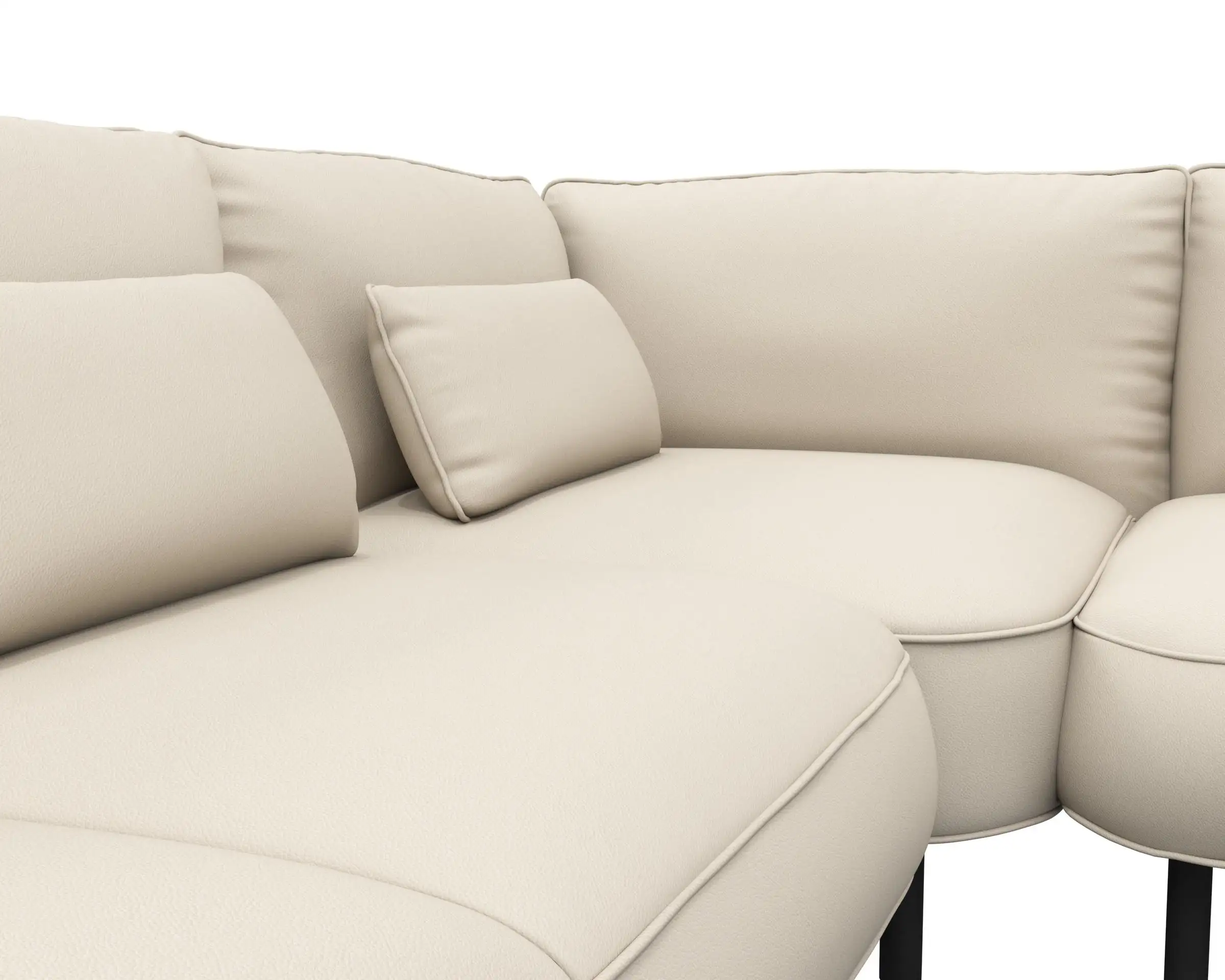 Flexlux 2.5 Sitzer Eckcouch Open-End Bild 4