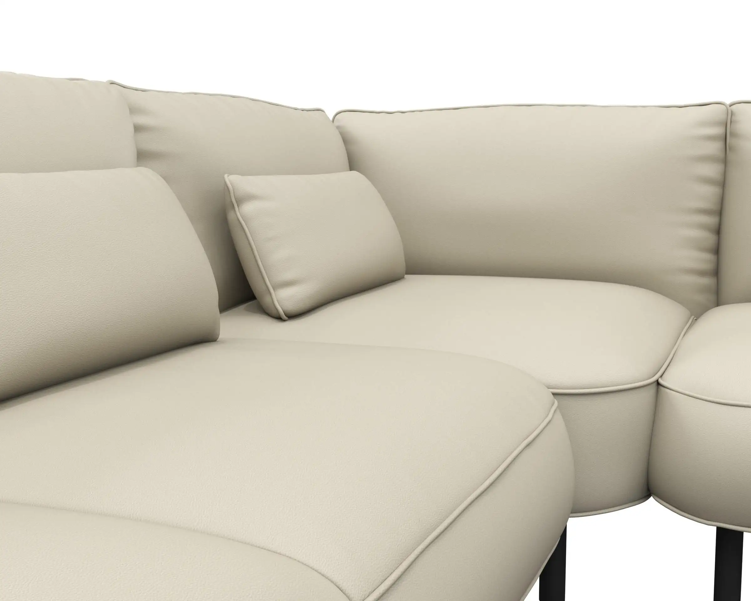 Flexlux 2.5 Sitzer Eckcouch Open-End Bild 4