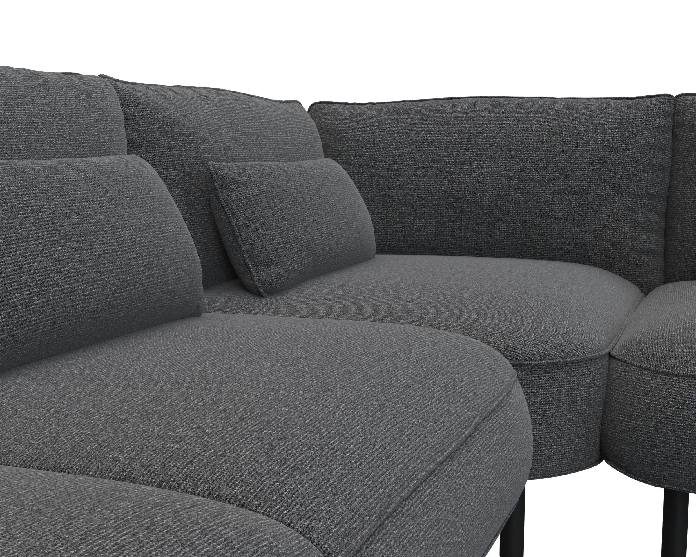 Flexlux 2.5 Sitzer Eckcouch Open-End Bild 4
