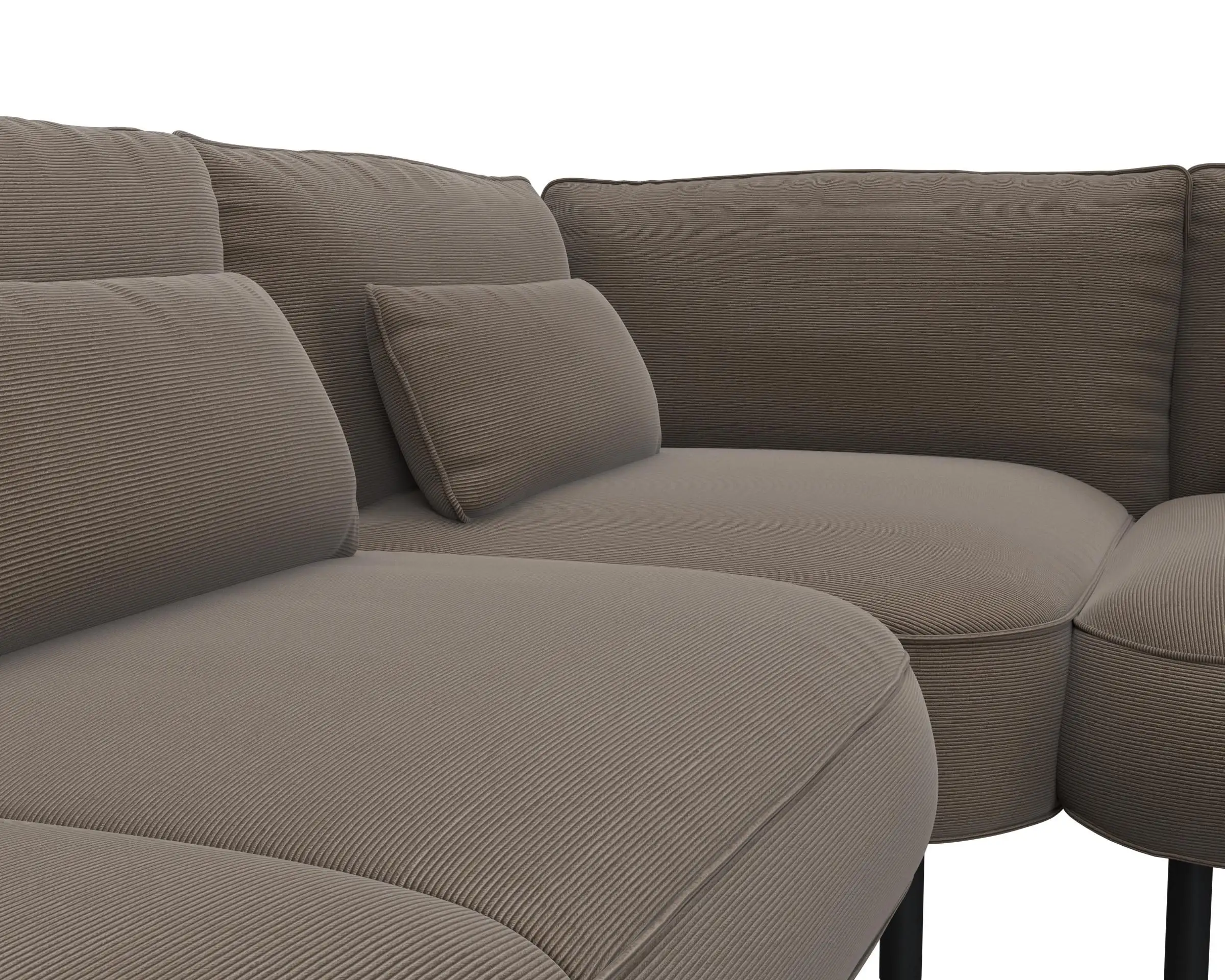 Flexlux 2.5 Sitzer Eckcouch Open-End Bild 4