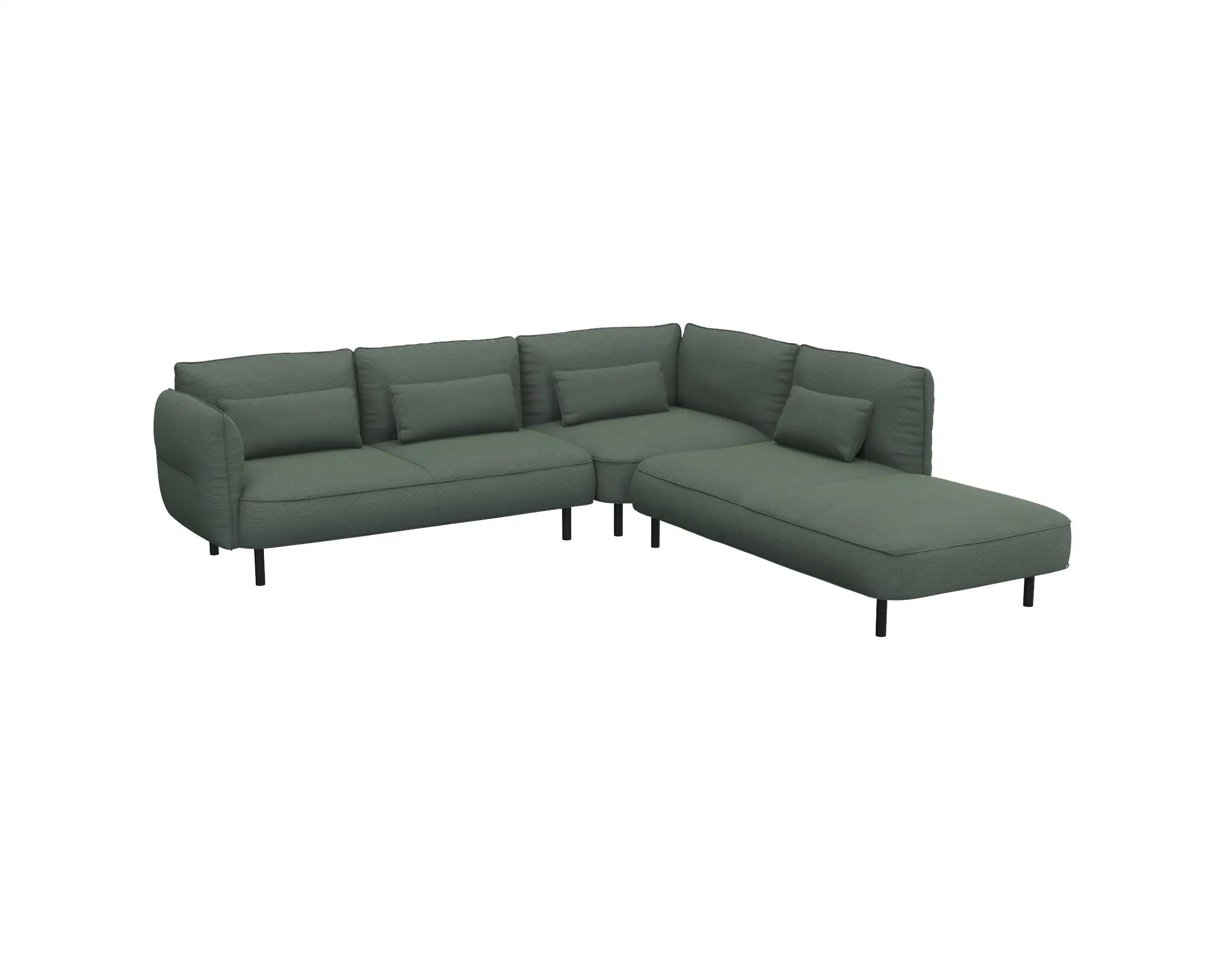 Flexlux 2.5 Sitzer Eckcouch Open-End Bild 2