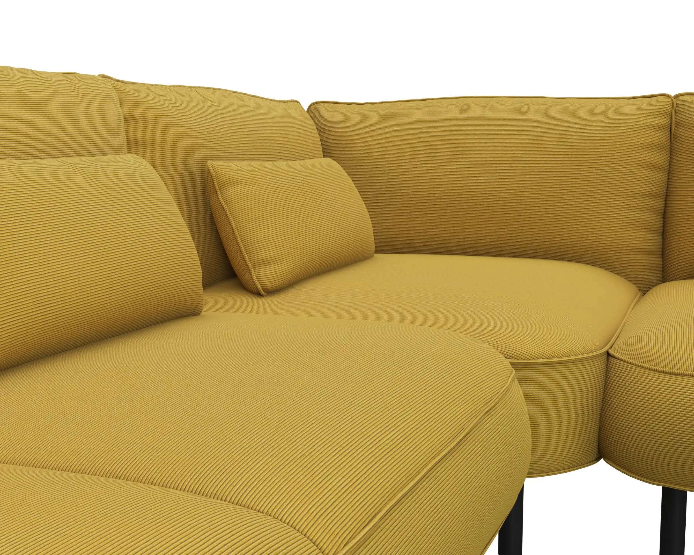 Flexlux 2.5 Sitzer Eckcouch Open-End Bild 4