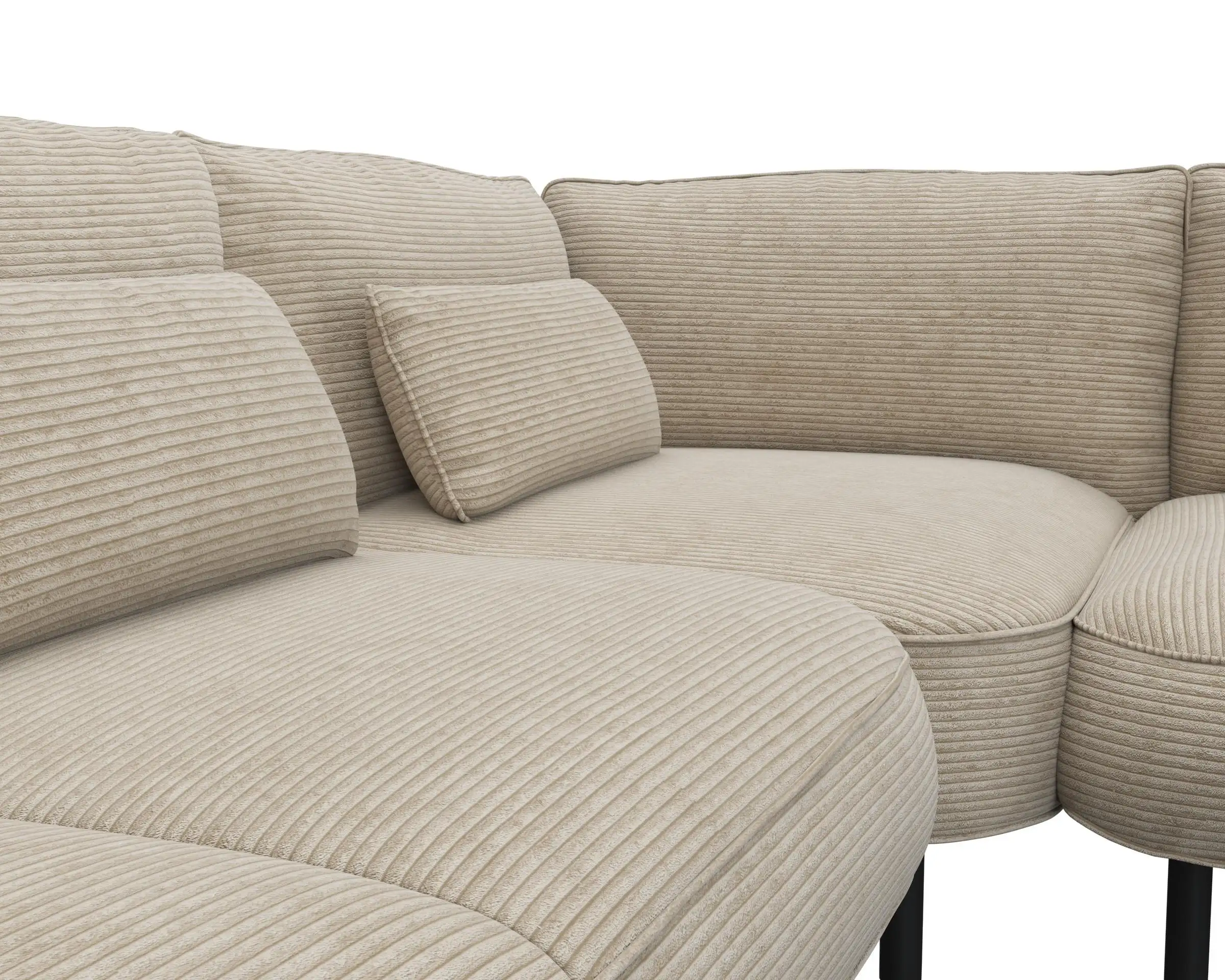 Flexlux 2.5 Sitzer Eckcouch Open-End Bild 4