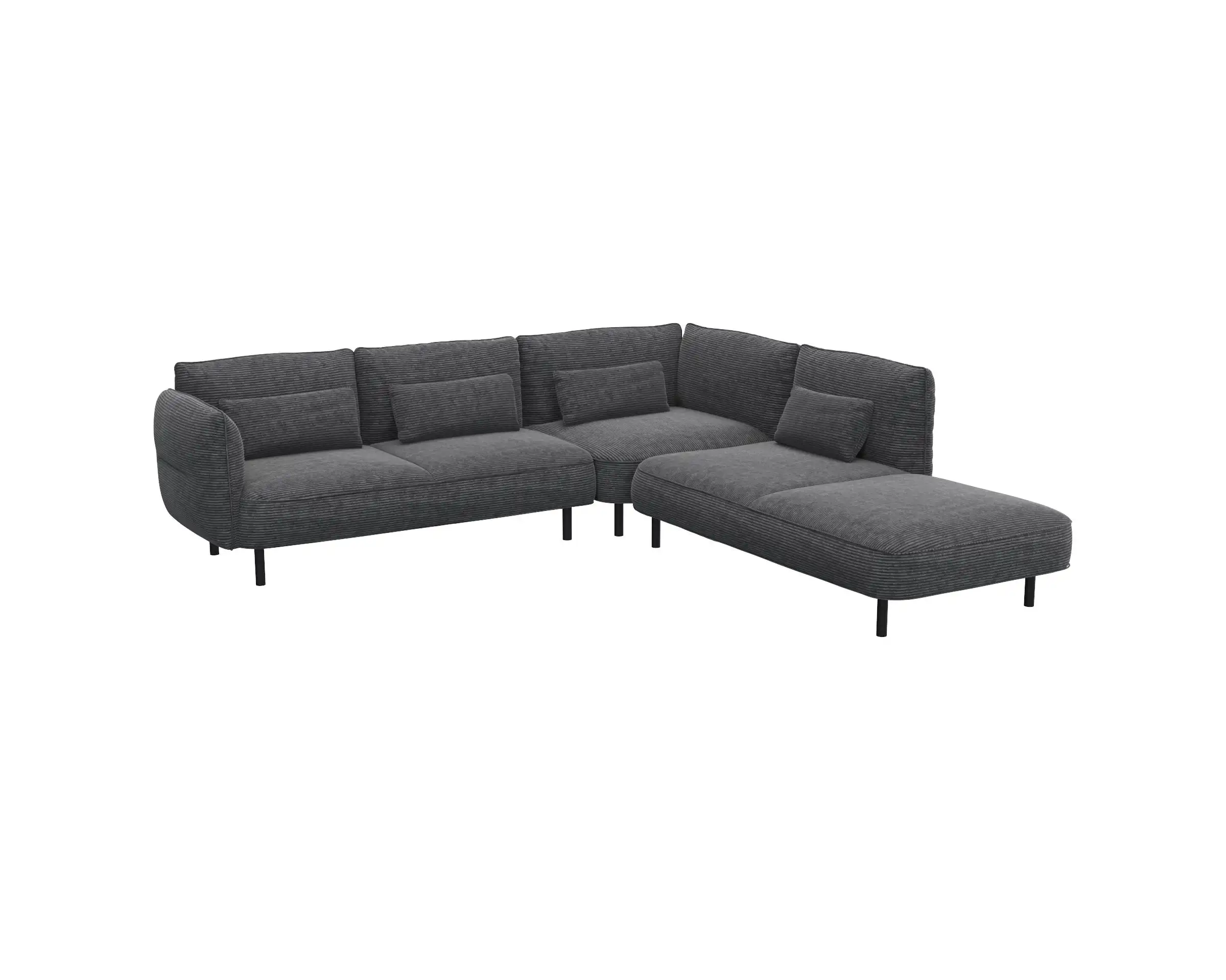 Flexlux 2.5 Sitzer Eckcouch Open-End Bild 2