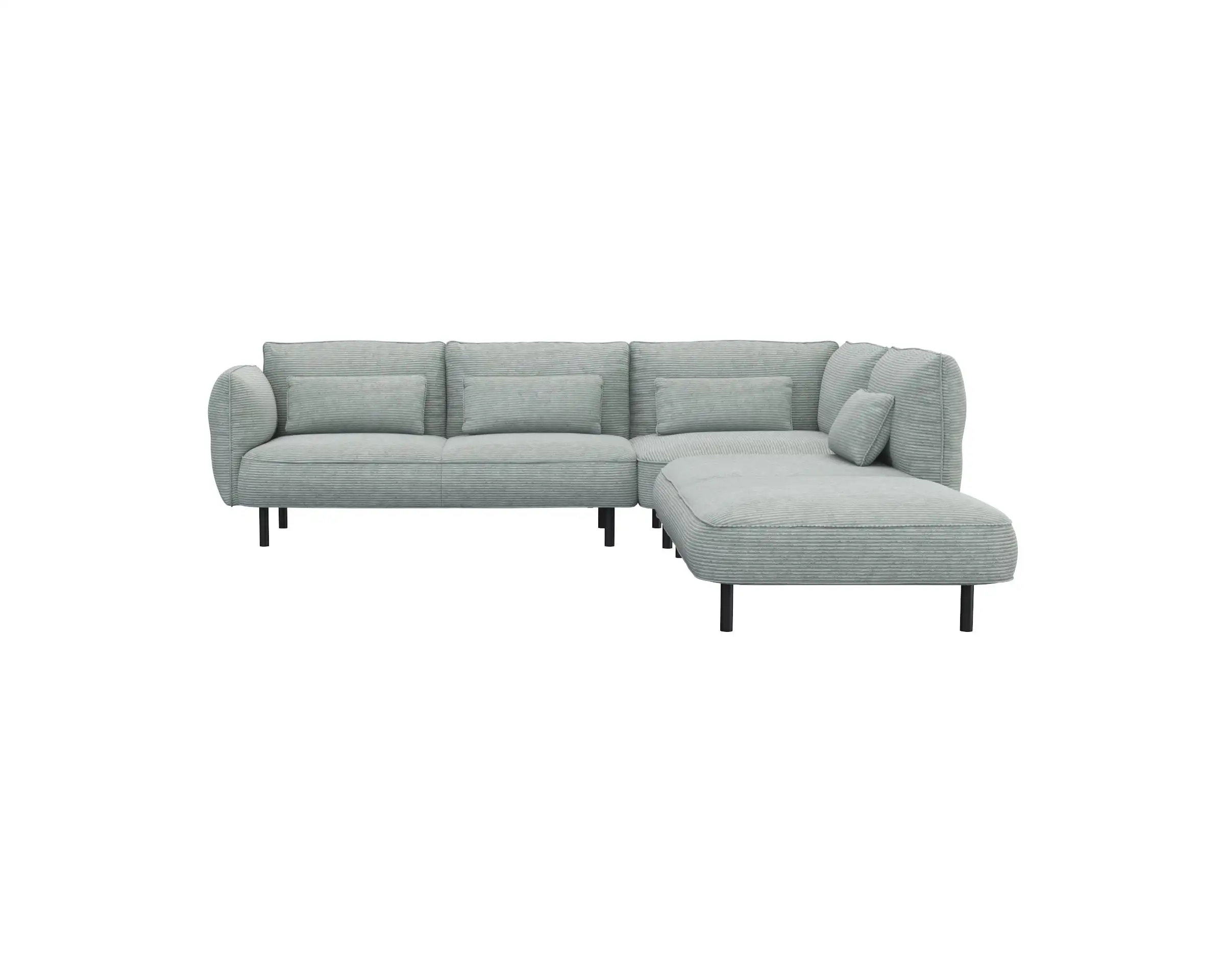 Flexlux 2.5 Sitzer Eckcouch Open-End Bild 1