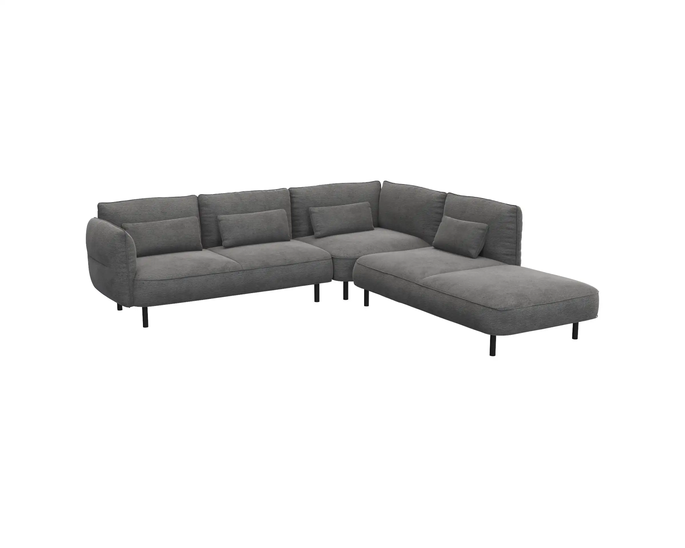 Flexlux 2.5 Sitzer Eckcouch Open-End Bild 2