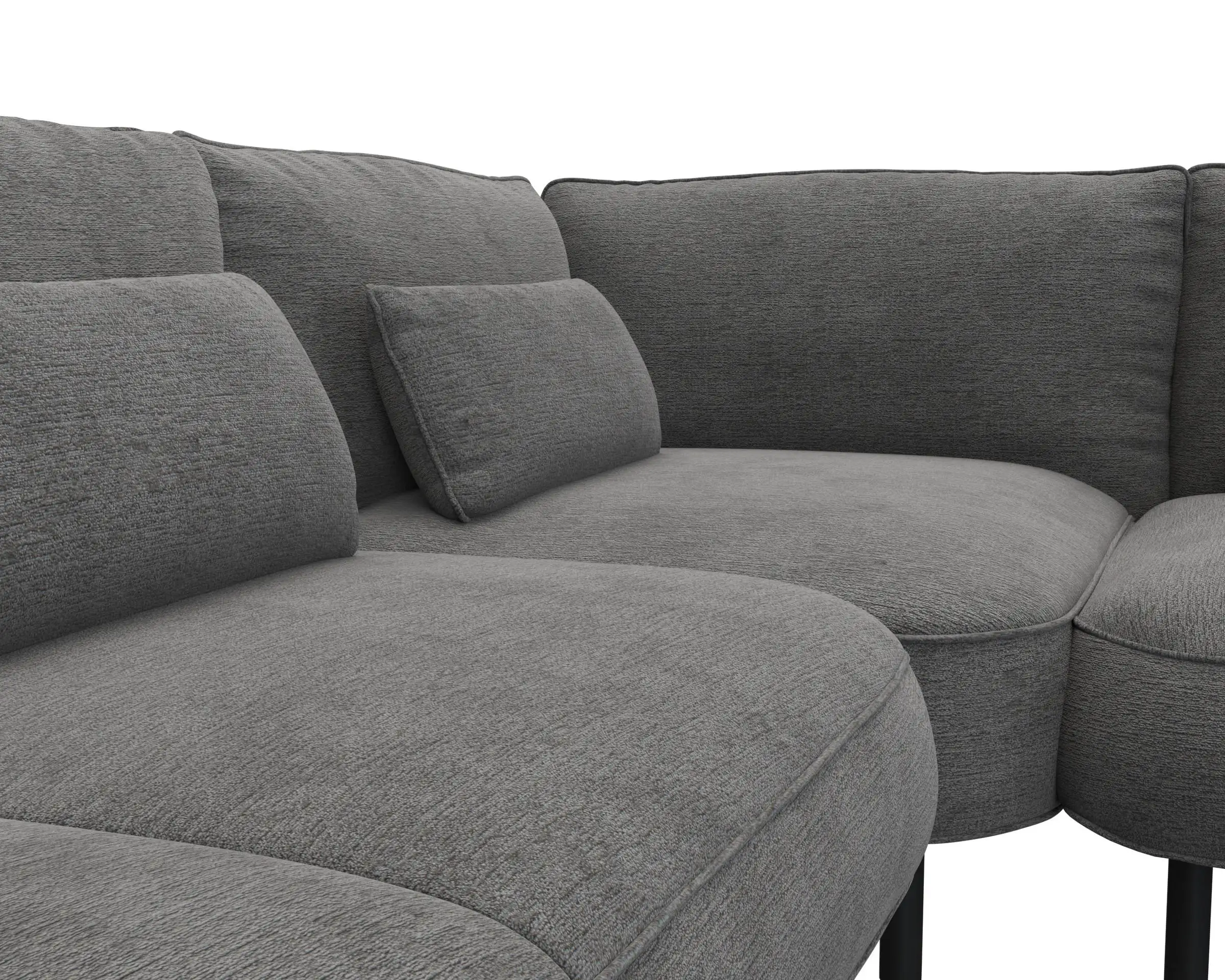 Flexlux 2.5 Sitzer Eckcouch Open-End Bild 4