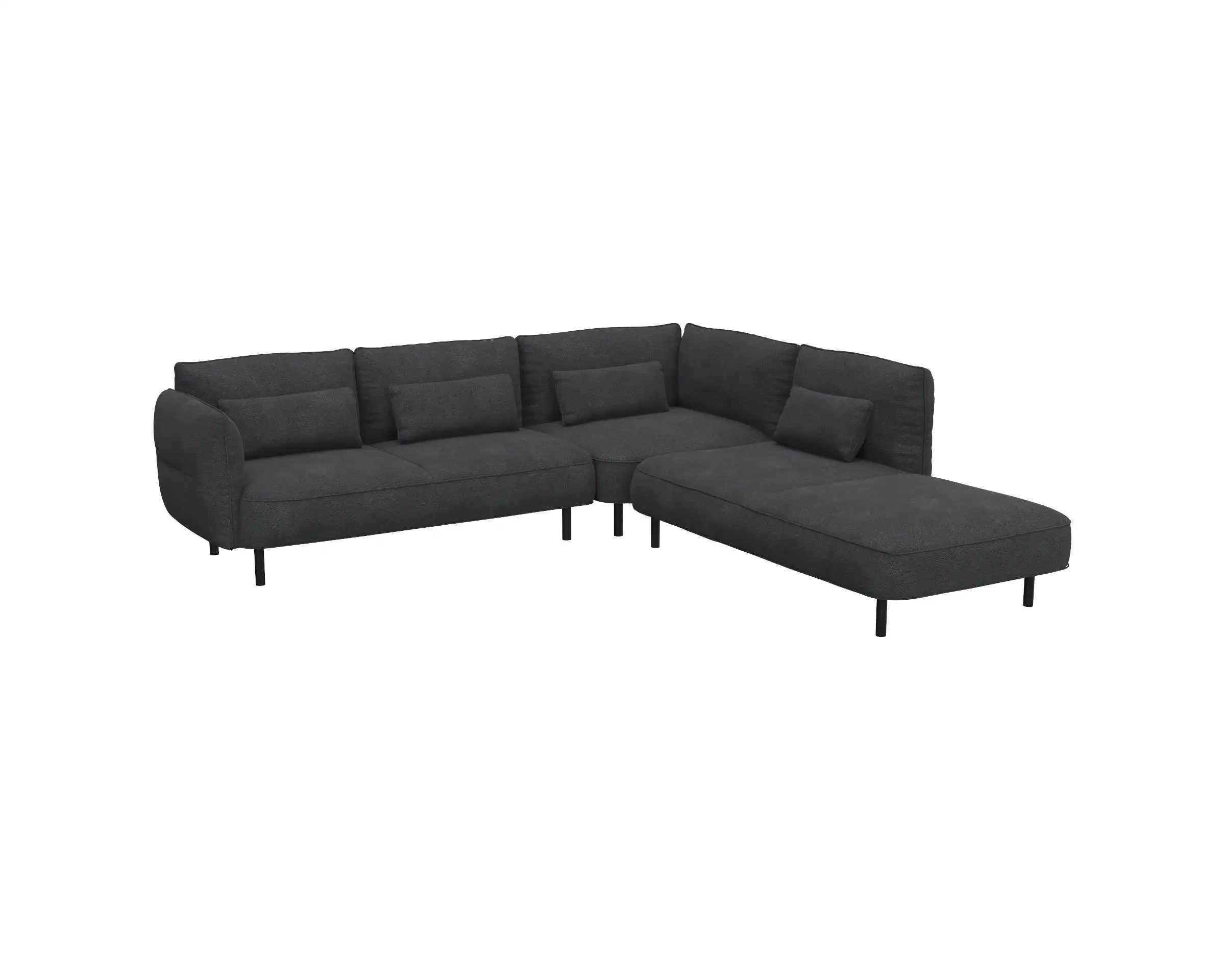 Flexlux 2.5 Sitzer Eckcouch Open-End Bild 2