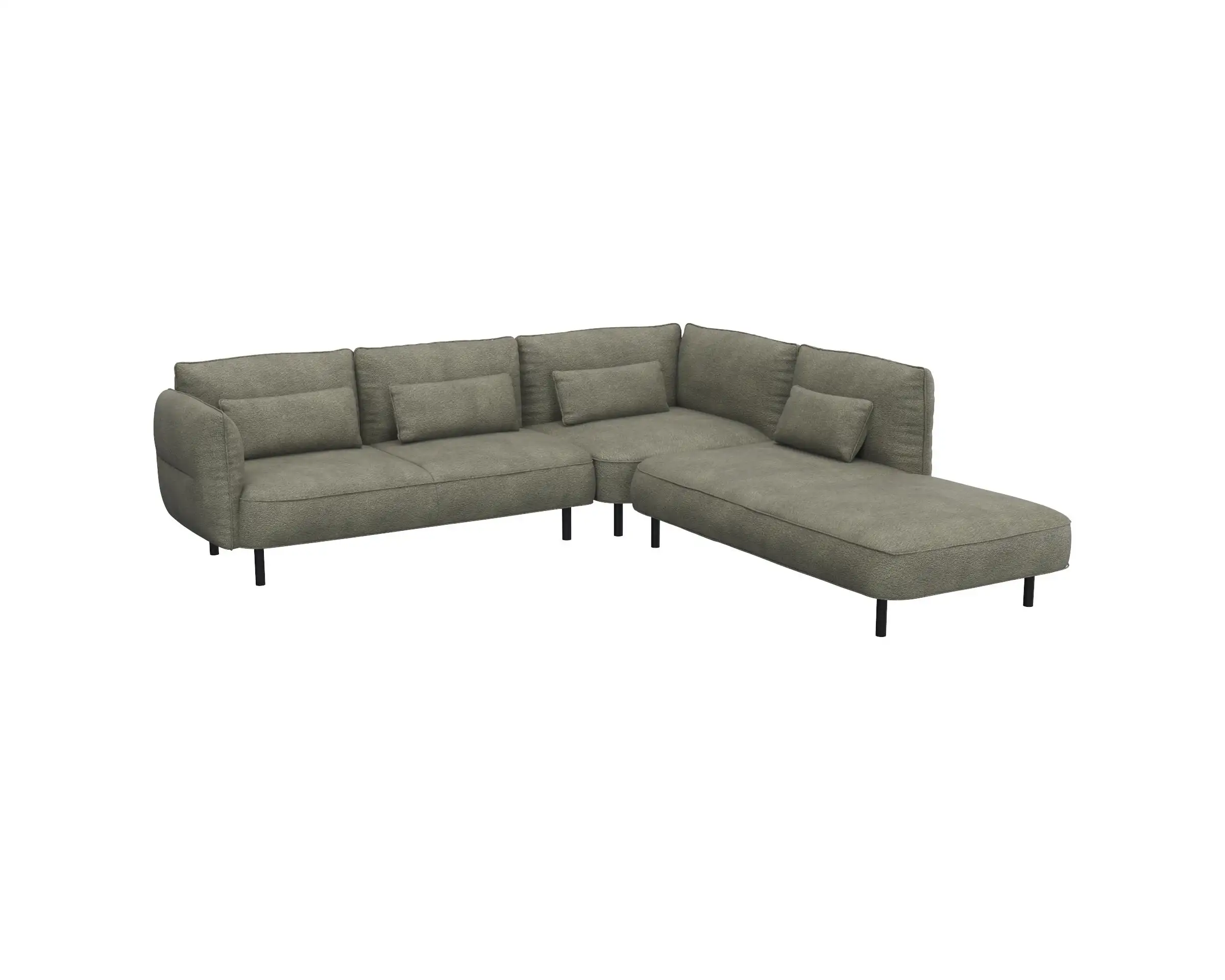 Flexlux 2.5 Sitzer Eckcouch Open-End Bild 2