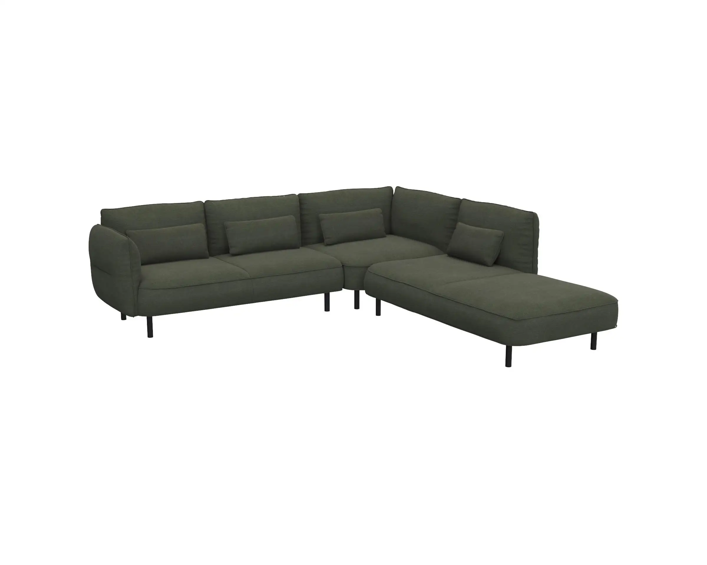 Flexlux 2.5 Sitzer Eckcouch Open-End Bild 2