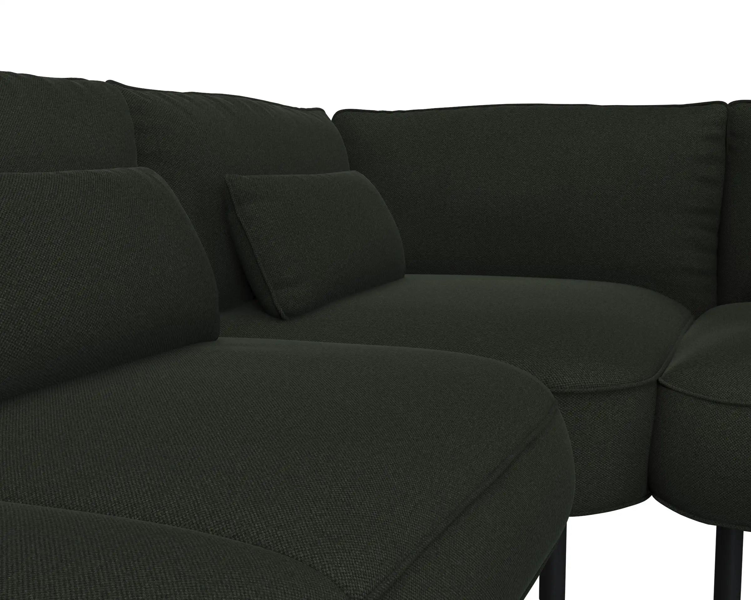 Flexlux 2.5 Sitzer Eckcouch Open-End Bild 4