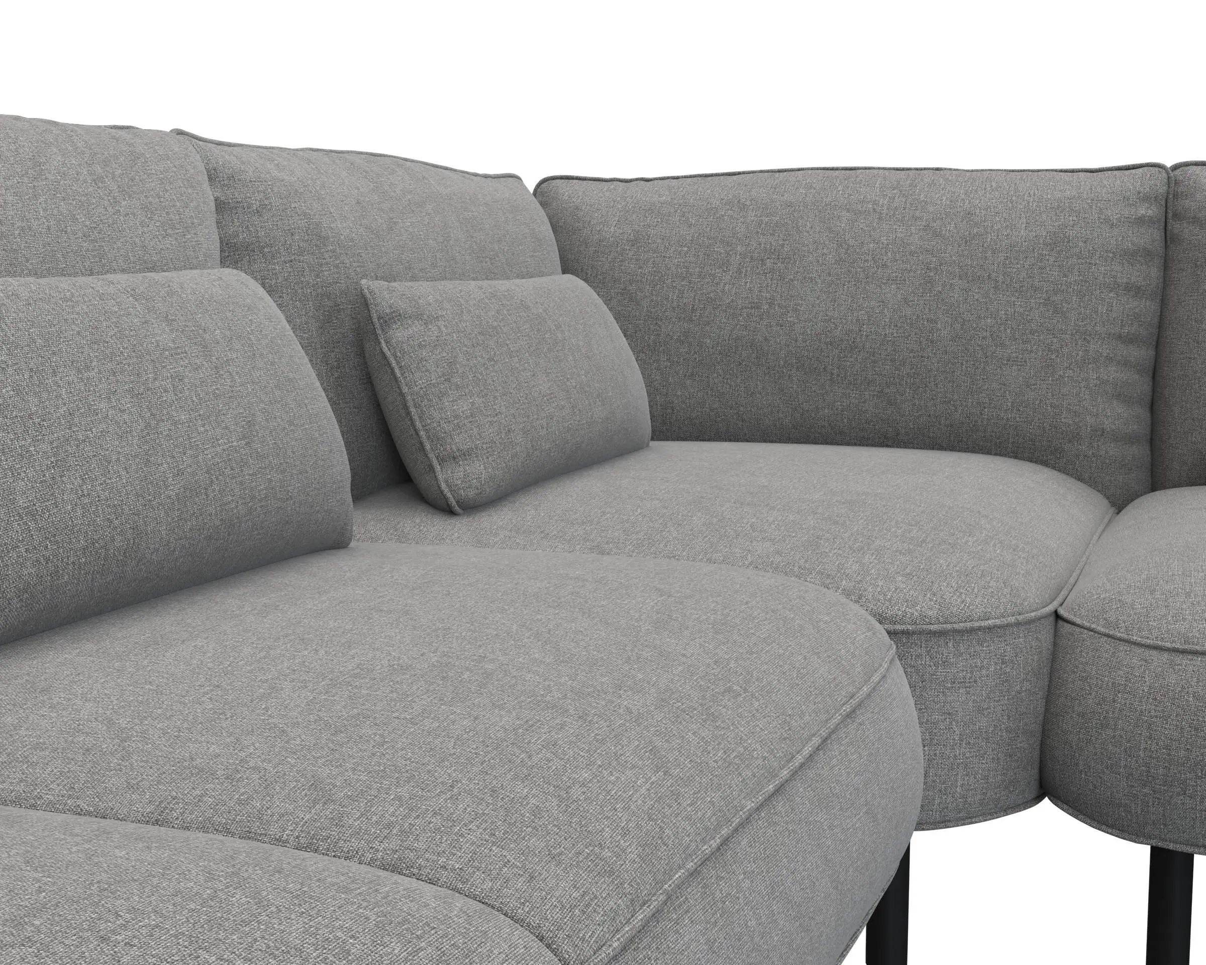 Flexlux 2.5 Sitzer Eckcouch Open-End Bild 4