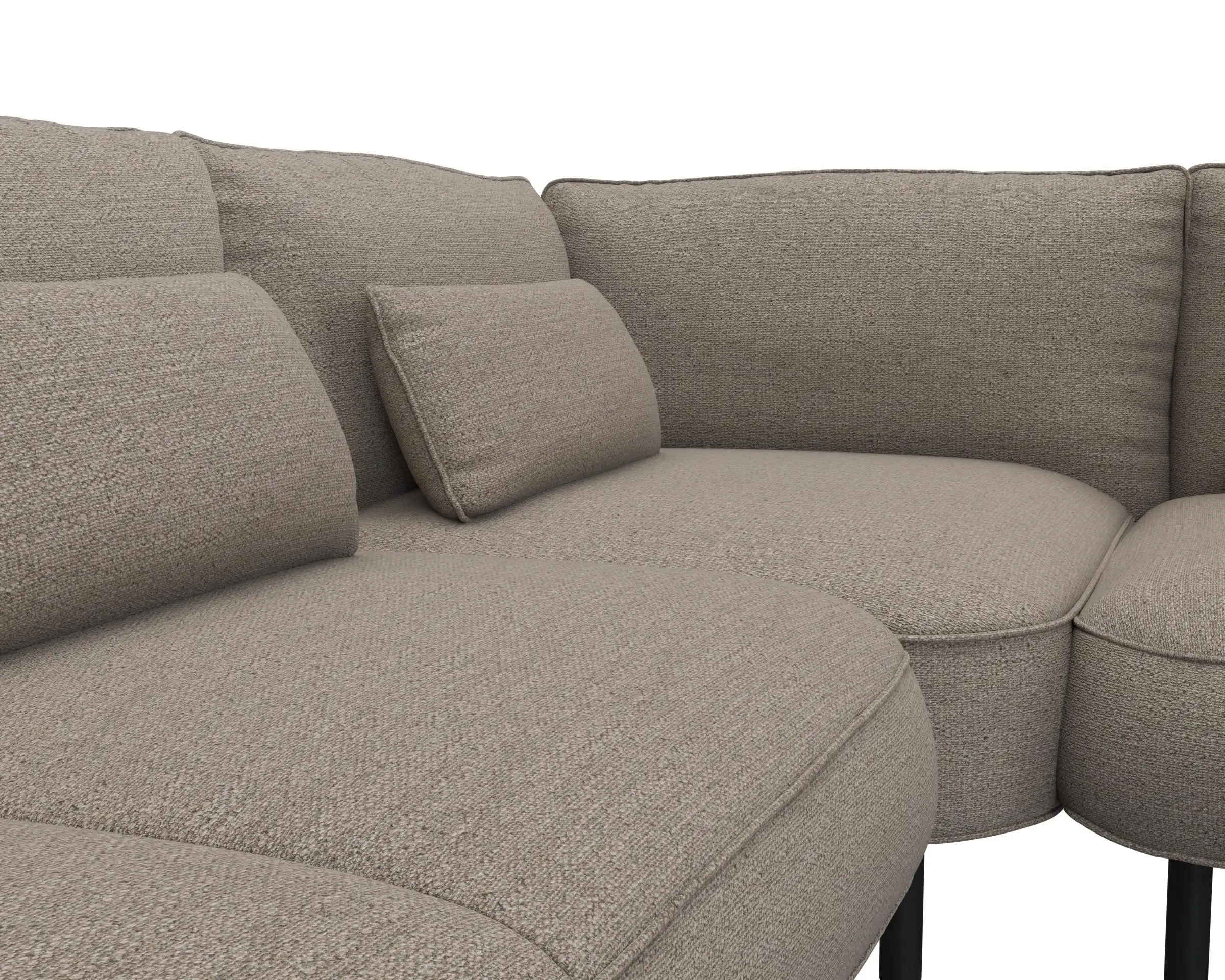 Flexlux 2.5 Sitzer Eckcouch Open-End Bild 4