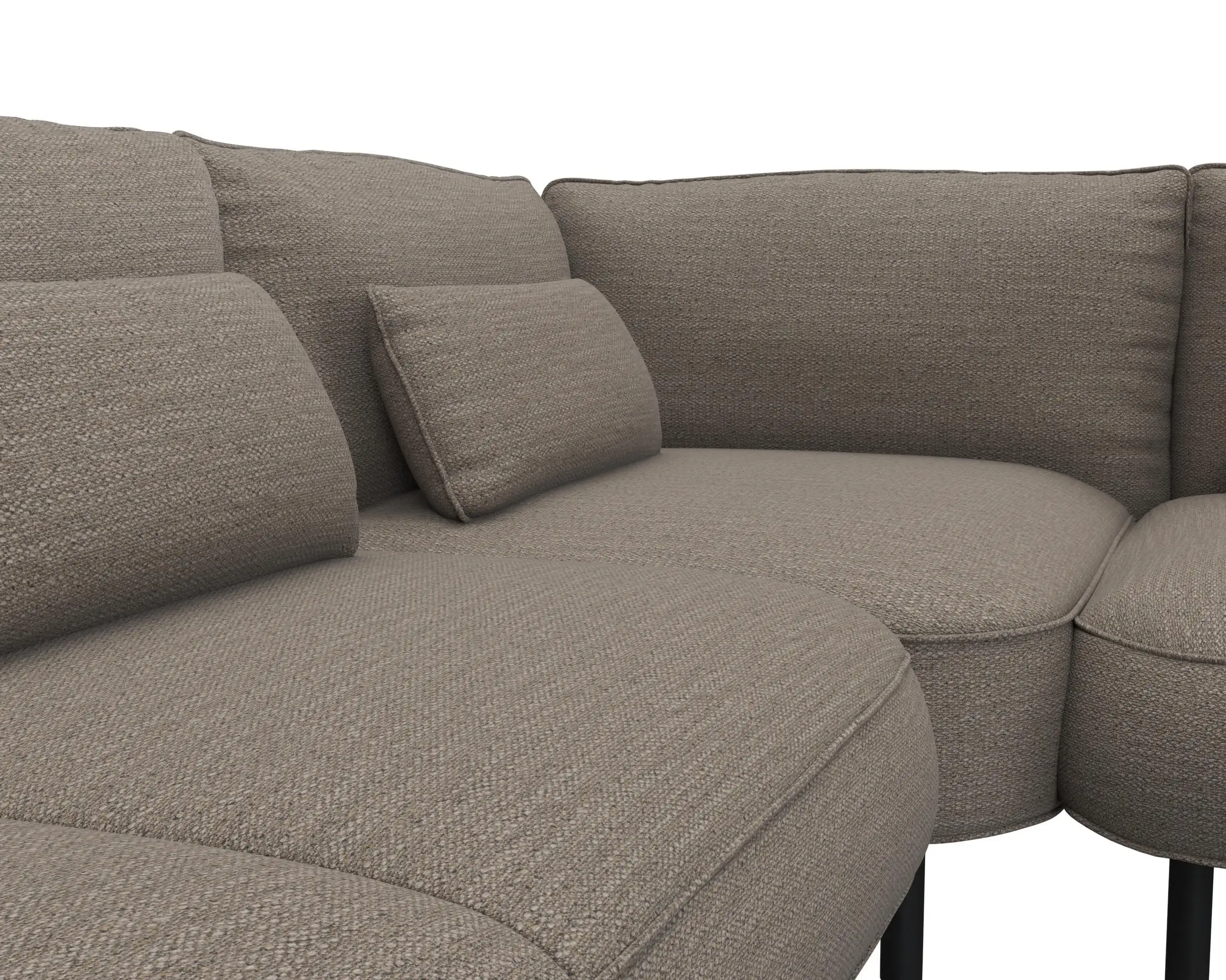 Flexlux 2.5 Sitzer Eckcouch Open-End Bild 4