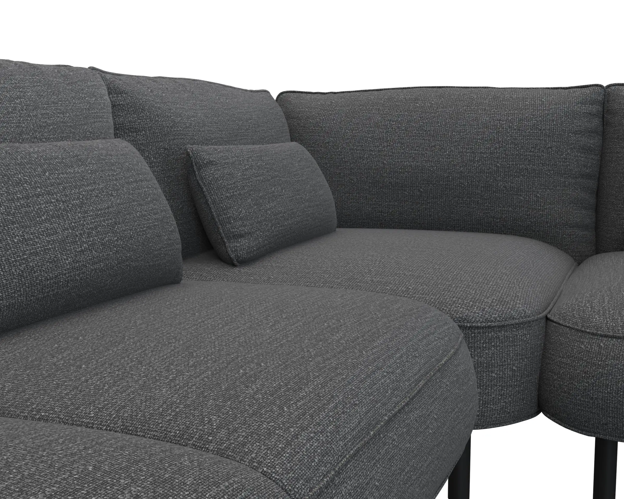 Flexlux 2.5 Sitzer Eckcouch Open-End Bild 4
