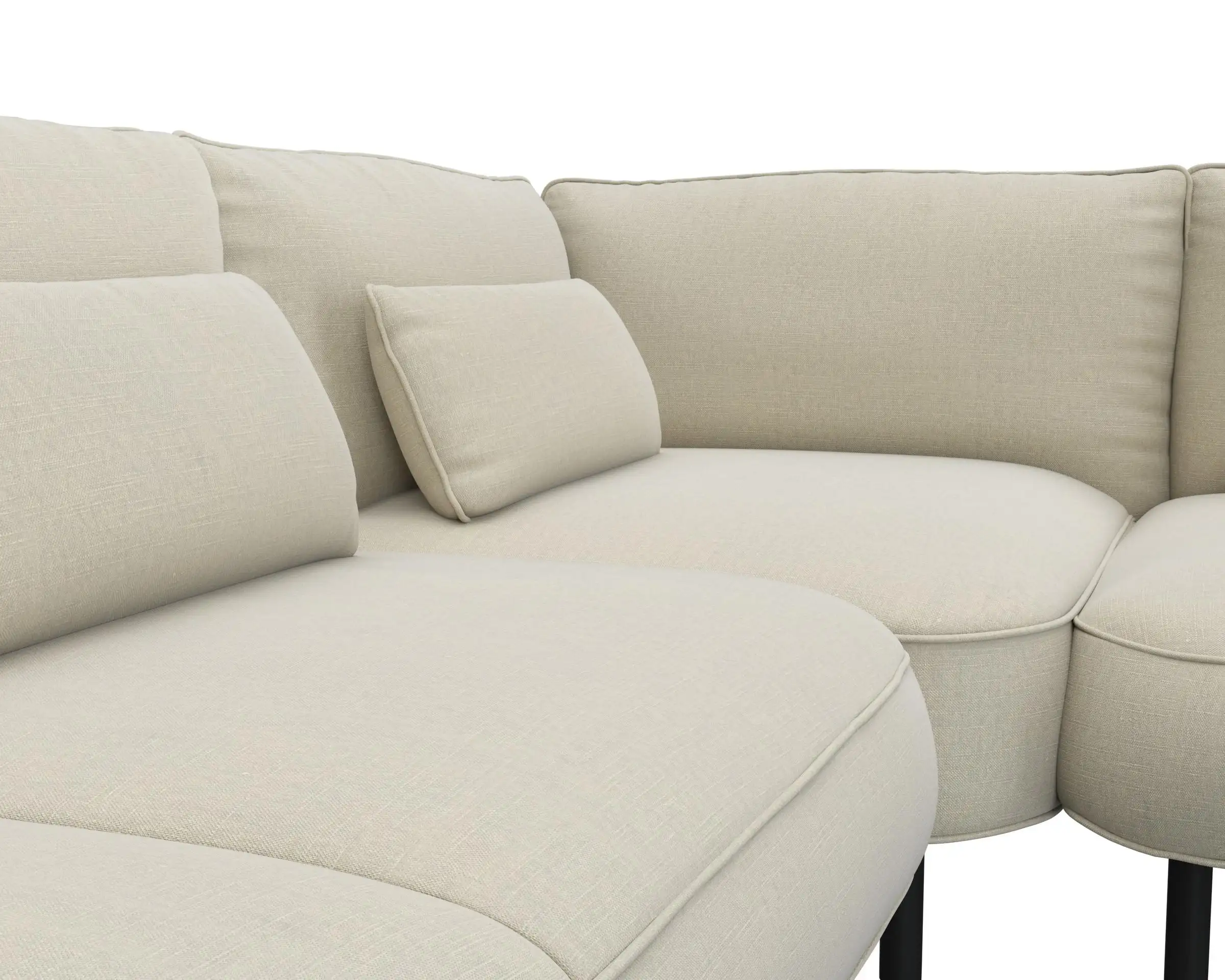 Flexlux 2.5 Sitzer Eckcouch Open-End Bild 4