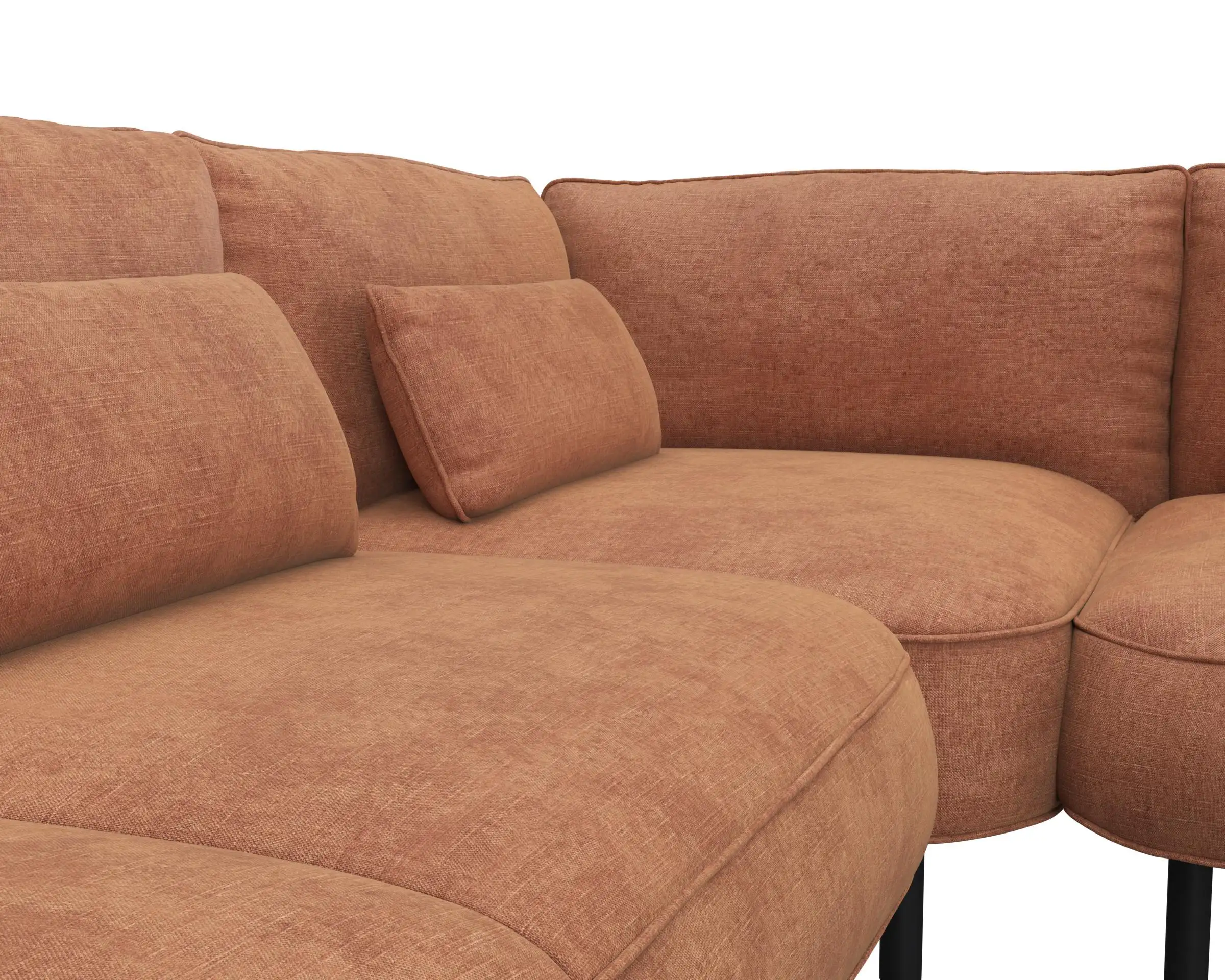 Flexlux 2.5 Sitzer Eckcouch Open-End Bild 4
