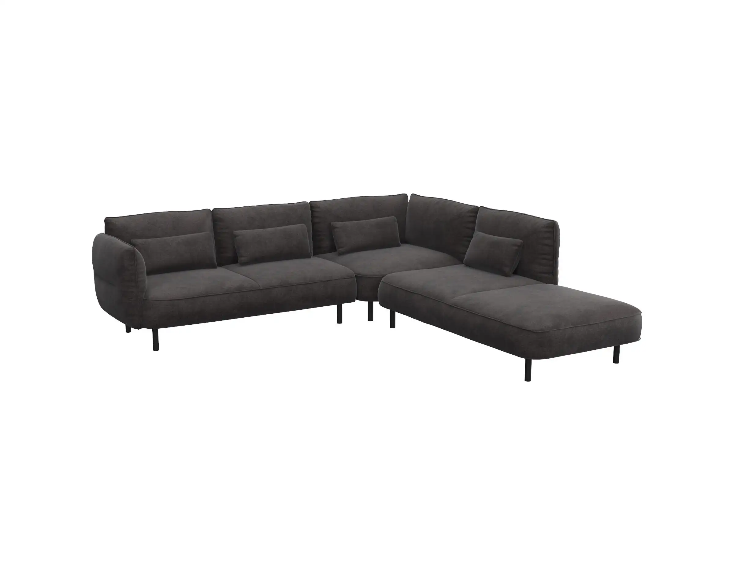 Flexlux 2.5 Sitzer Eckcouch Open-End Bild 2