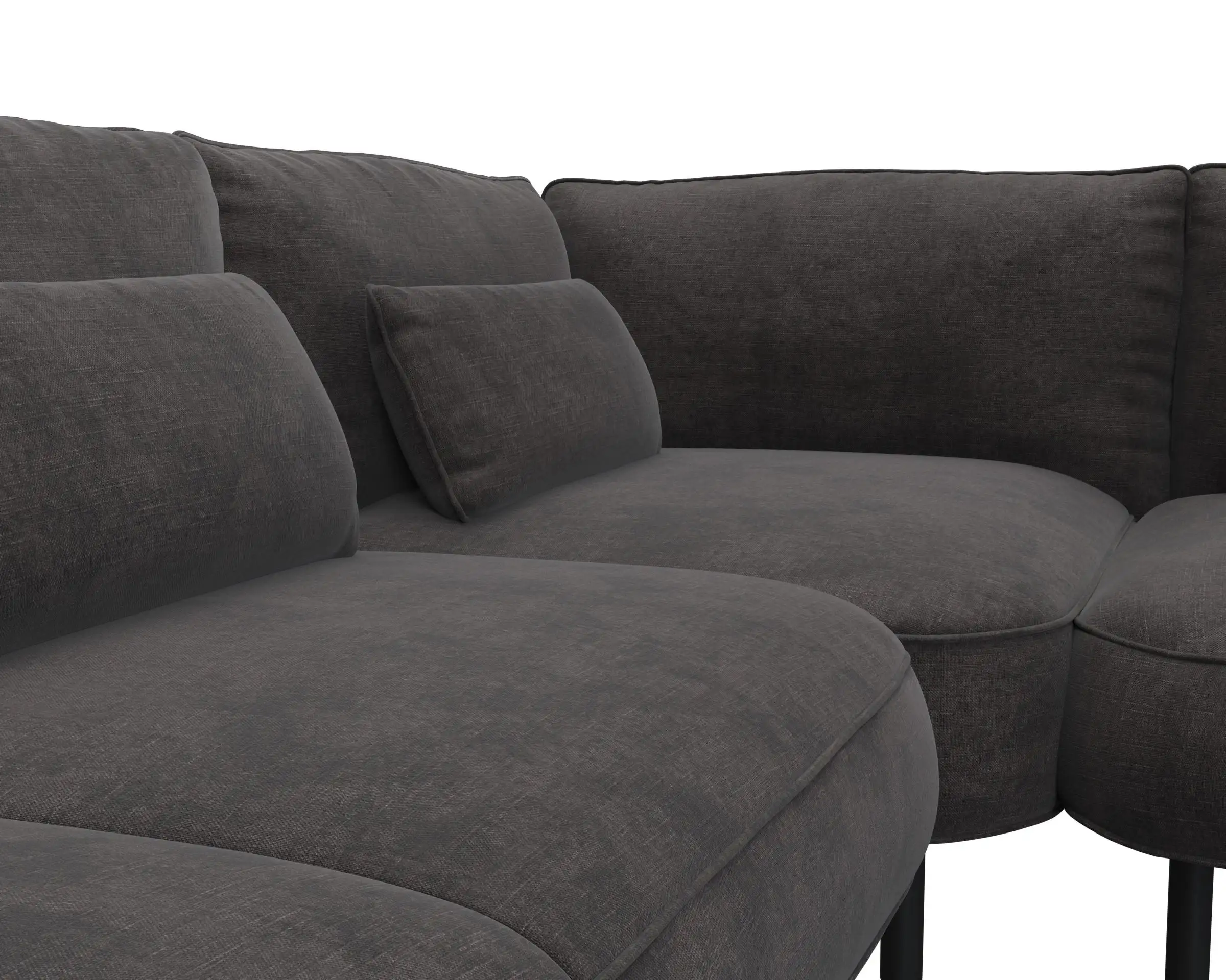 Flexlux 2.5 Sitzer Eckcouch Open-End Bild 4