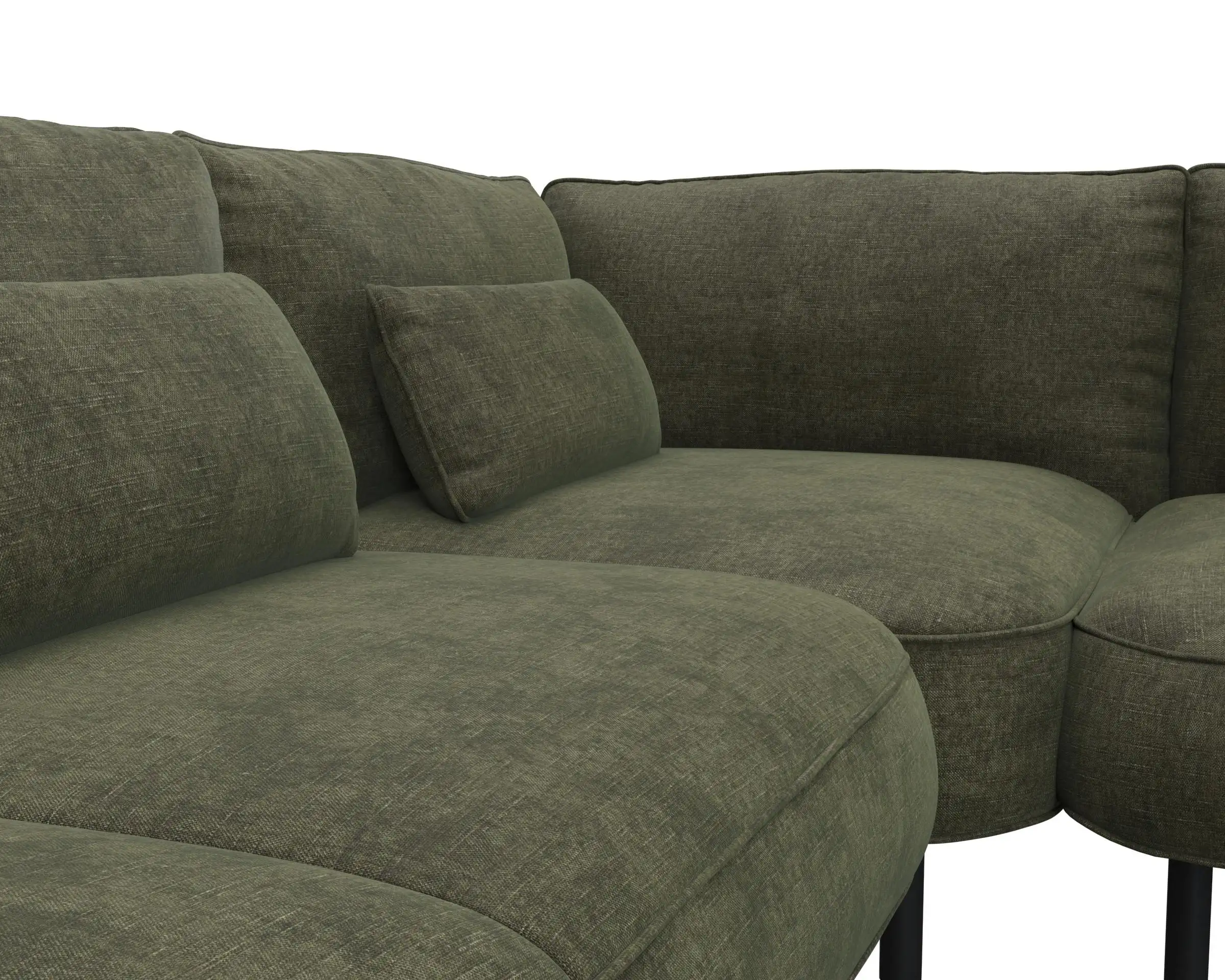 Flexlux 2.5 Sitzer Eckcouch Open-End Bild 4
