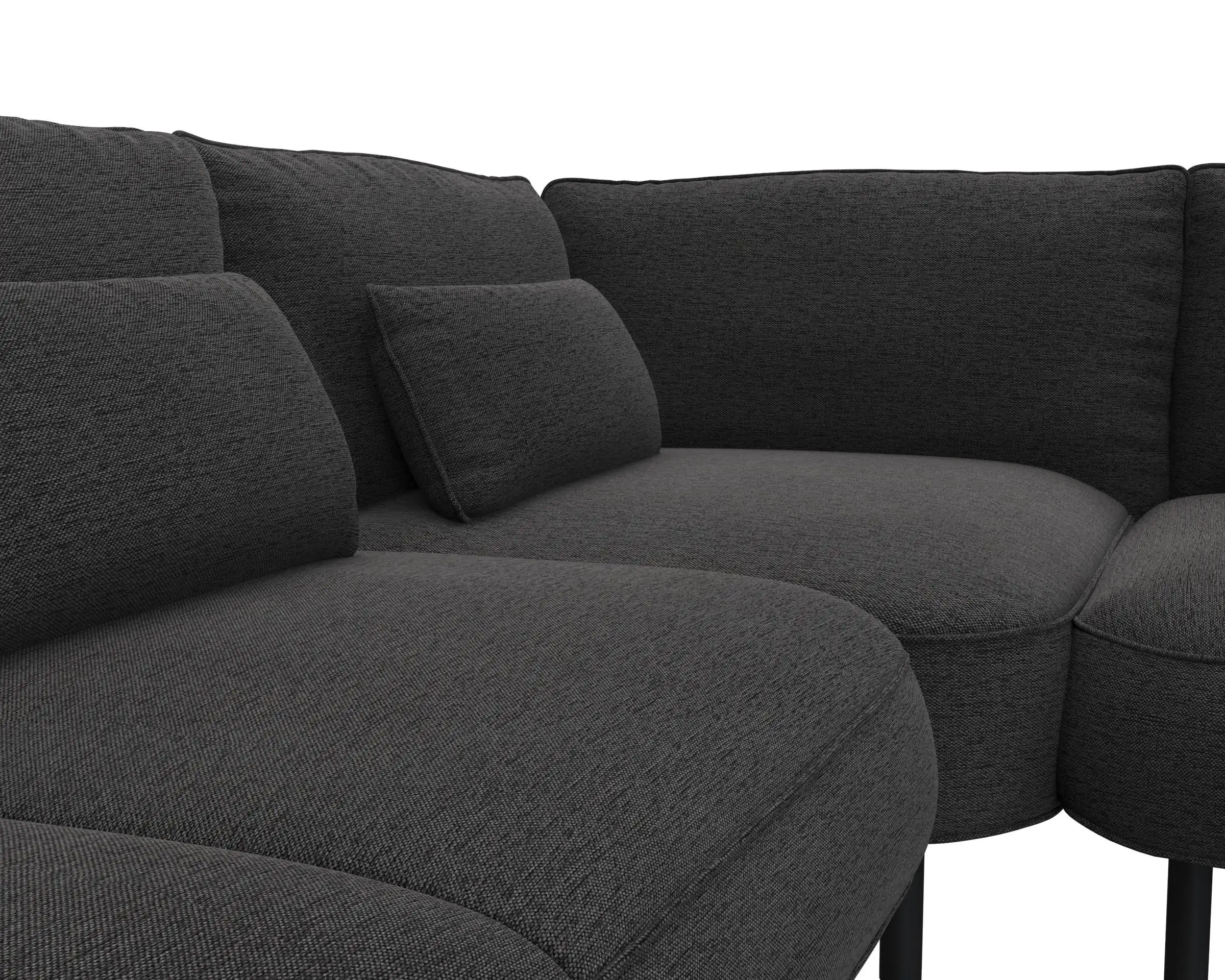 Flexlux 2.5 Sitzer Eckcouch Open-End Bild 4