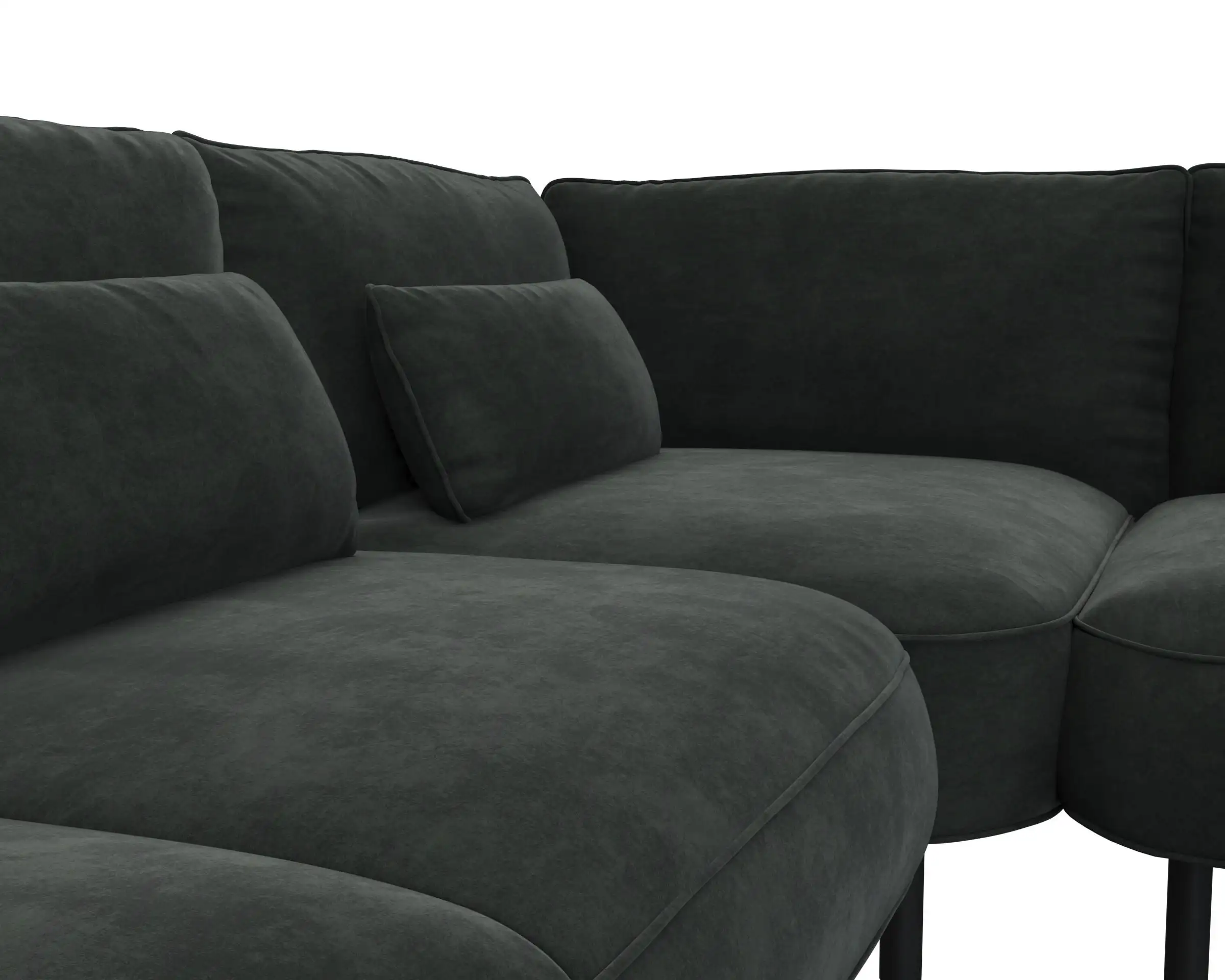 Flexlux 2.5 Sitzer Eckcouch Open-End Bild 4