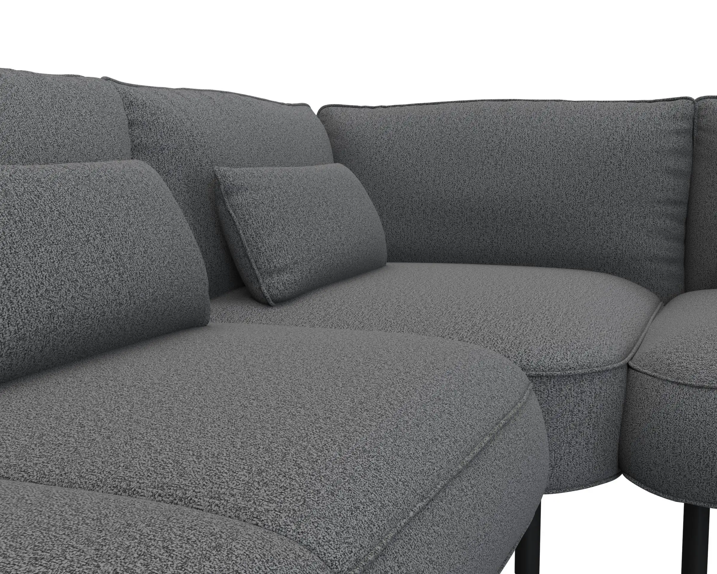 Flexlux 2.5 Sitzer Eckcouch Open-End Bild 4