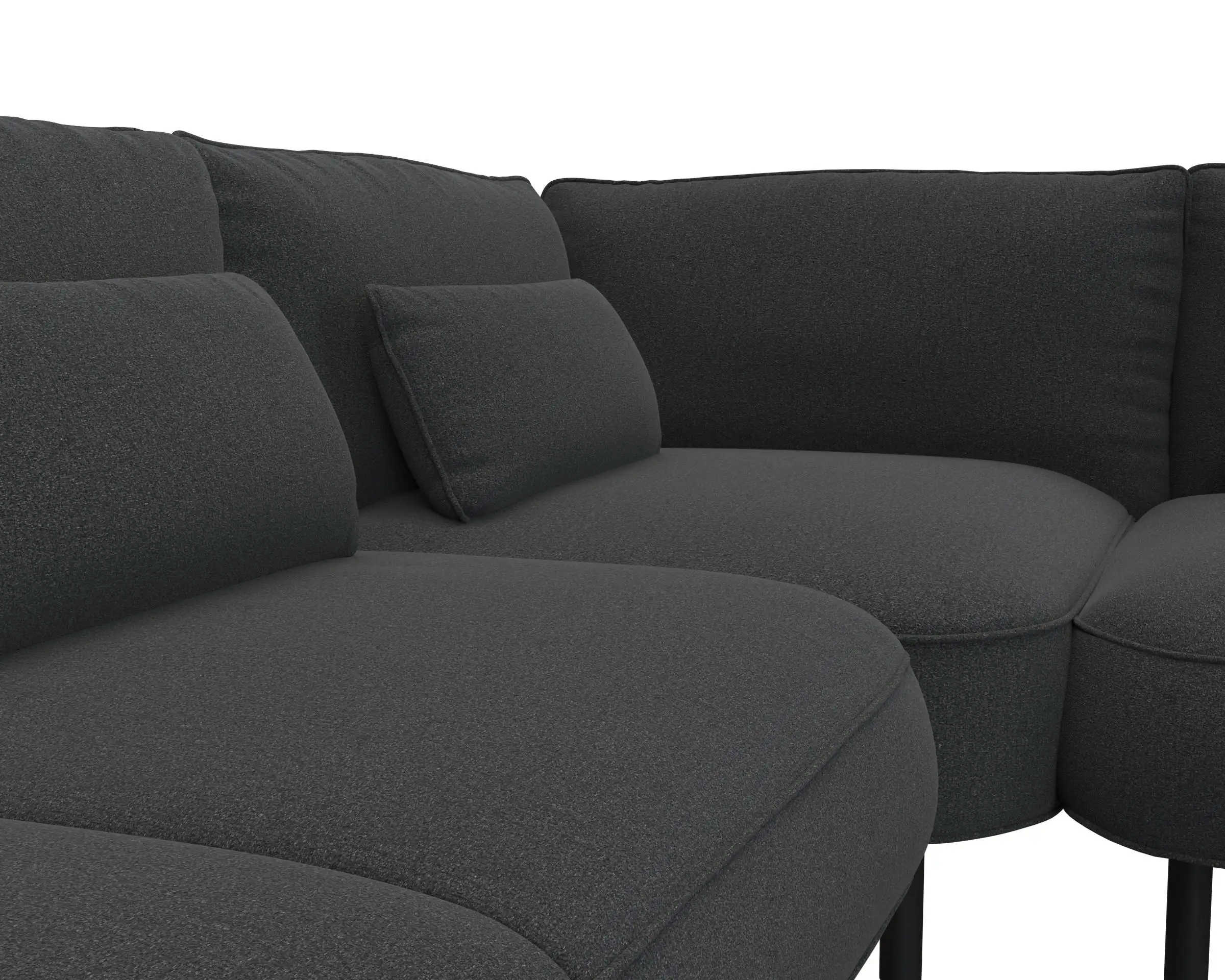 Flexlux 2.5 Sitzer Eckcouch Open-End Bild 4