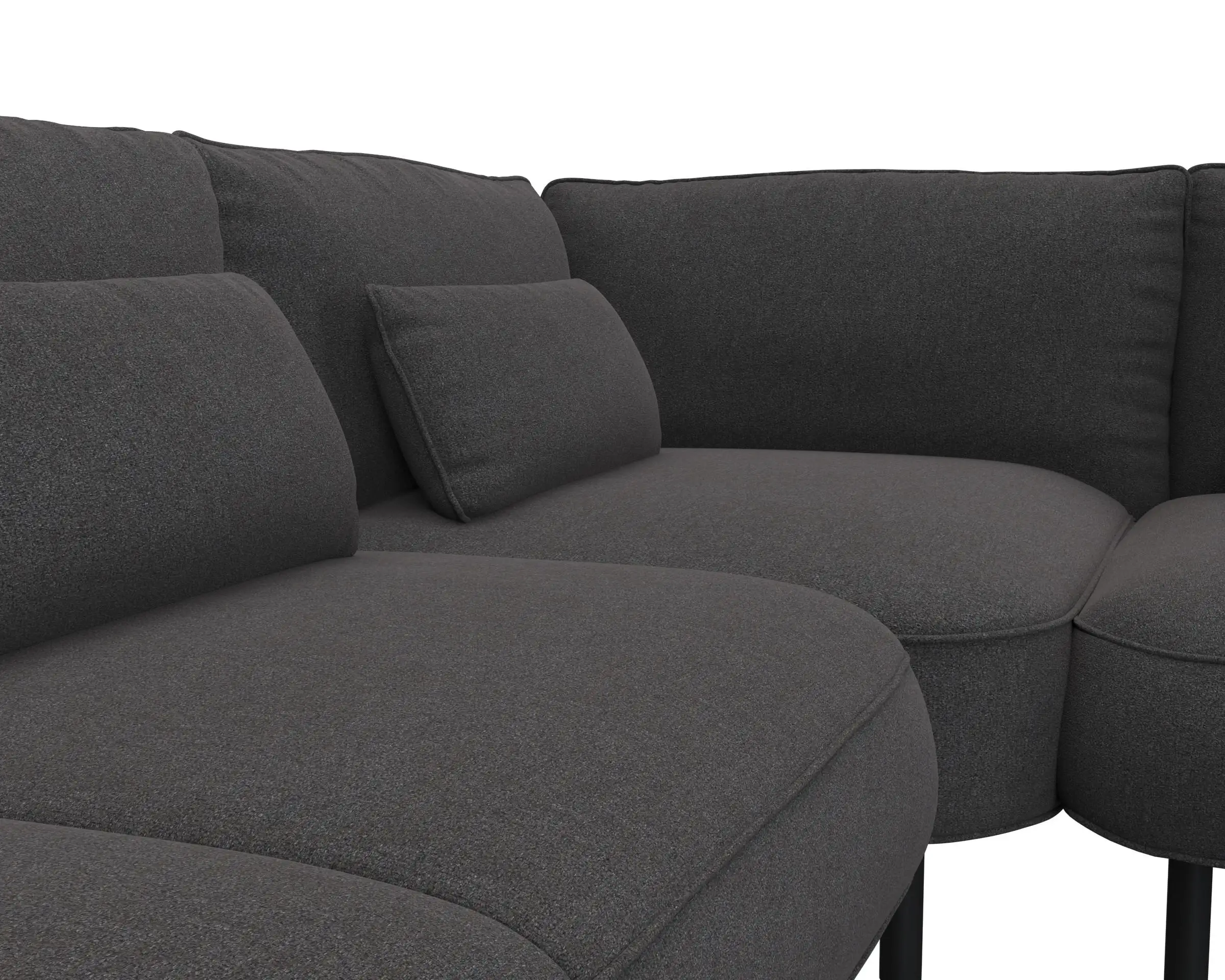 Flexlux 2.5 Sitzer Eckcouch Open-End Bild 4