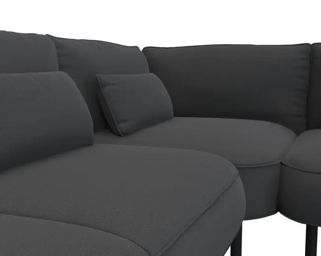 Cortona 2.5 Sitzer Eckcouch Open-End 4