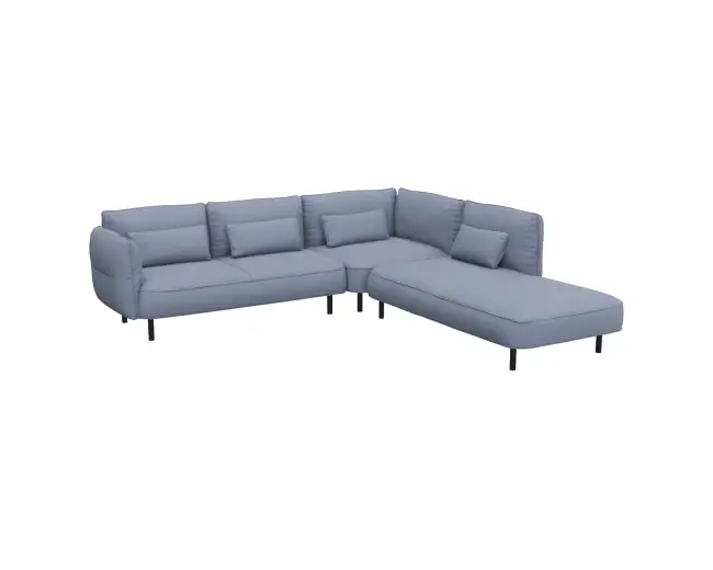 Cortona 2.5 Sitzer Eckcouch Open-End 2