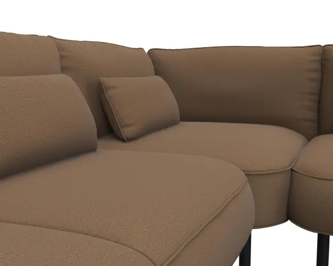 Cortona 2.5 Sitzer Eckcouch Open-End 4
