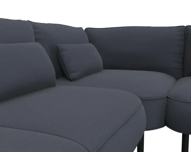 Cortona 2.5 Sitzer Eckcouch Open-End 4