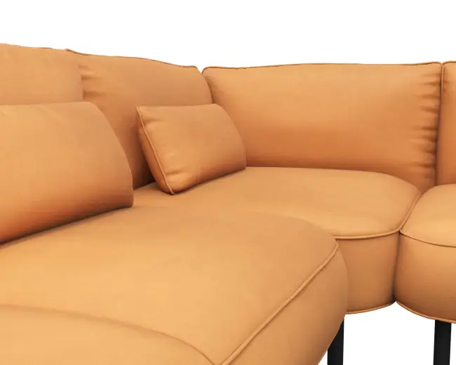 Cortona 2.5 Sitzer Eckcouch Open-End 4