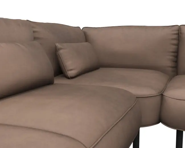Cortona 2.5 Sitzer Eckcouch Open-End 4