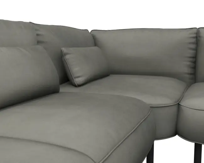 Cortona 2.5 Sitzer Eckcouch Open-End 4