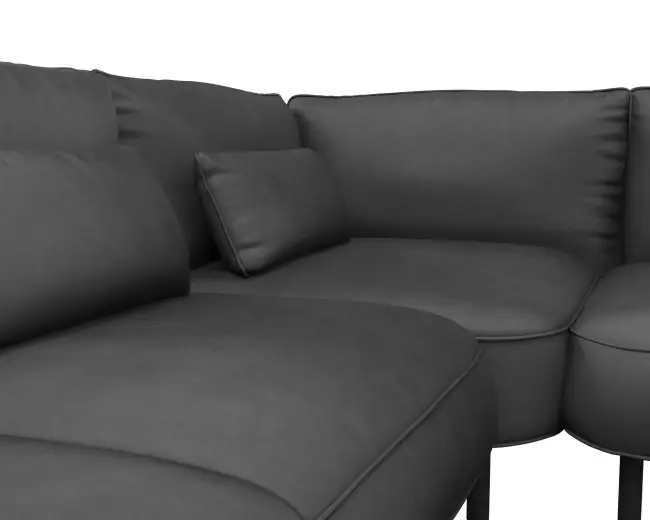 Cortona 2.5 Sitzer Eckcouch Open-End 4