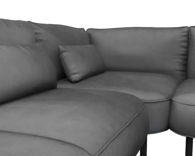 Cortona 2.5 Sitzer Eckcouch Open-End 4