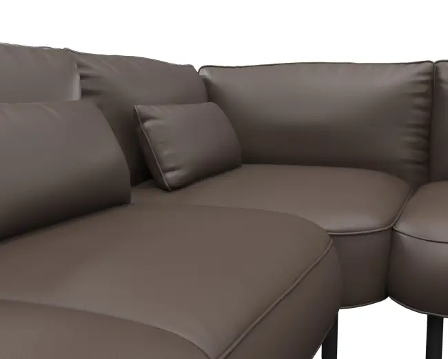 Cortona 2.5 Sitzer Eckcouch Open-End 4