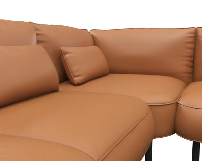 Cortona 2.5 Sitzer Eckcouch Open-End 4