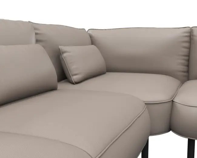 Cortona 2.5 Sitzer Eckcouch Open-End 4
